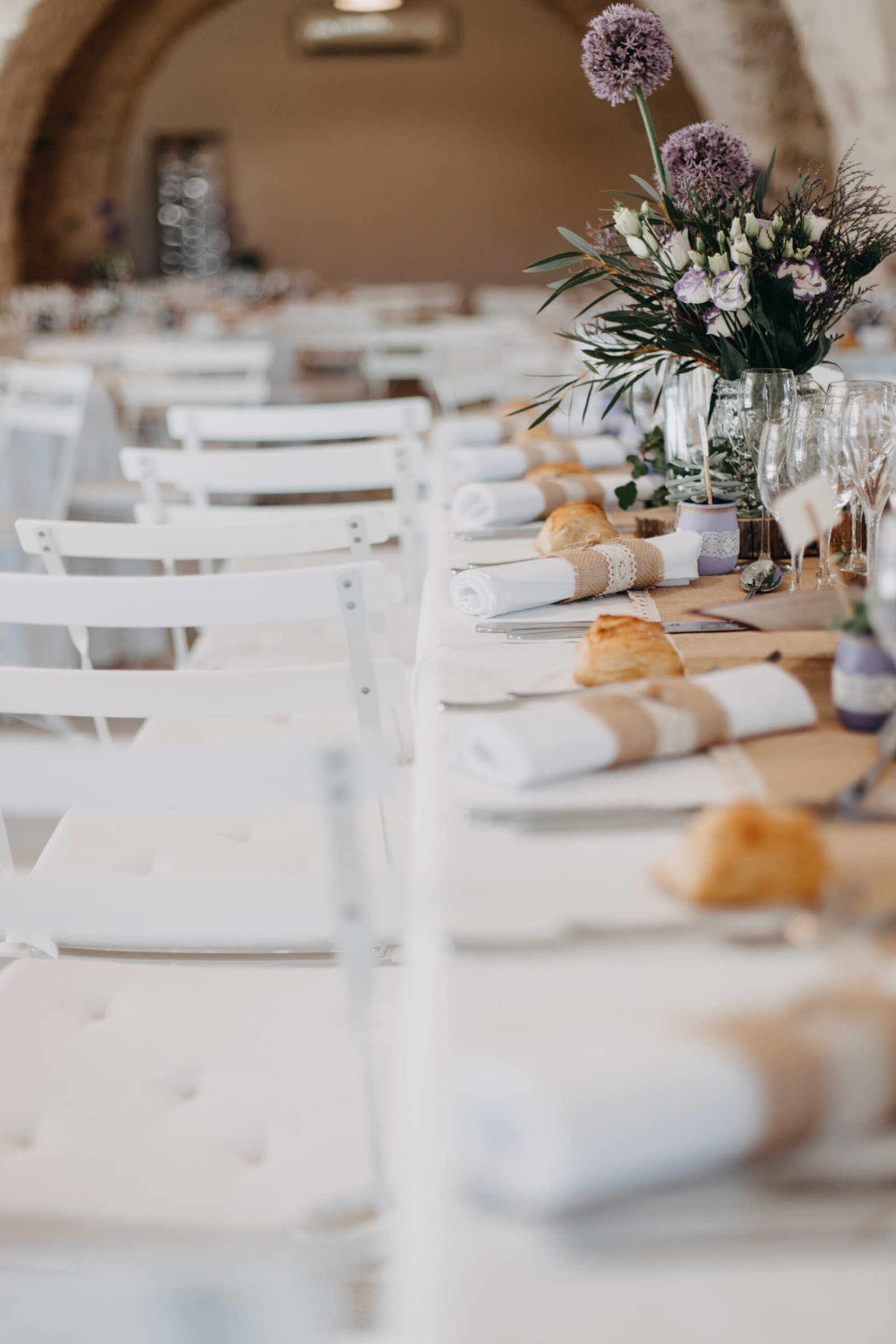 décoration de table de mariage